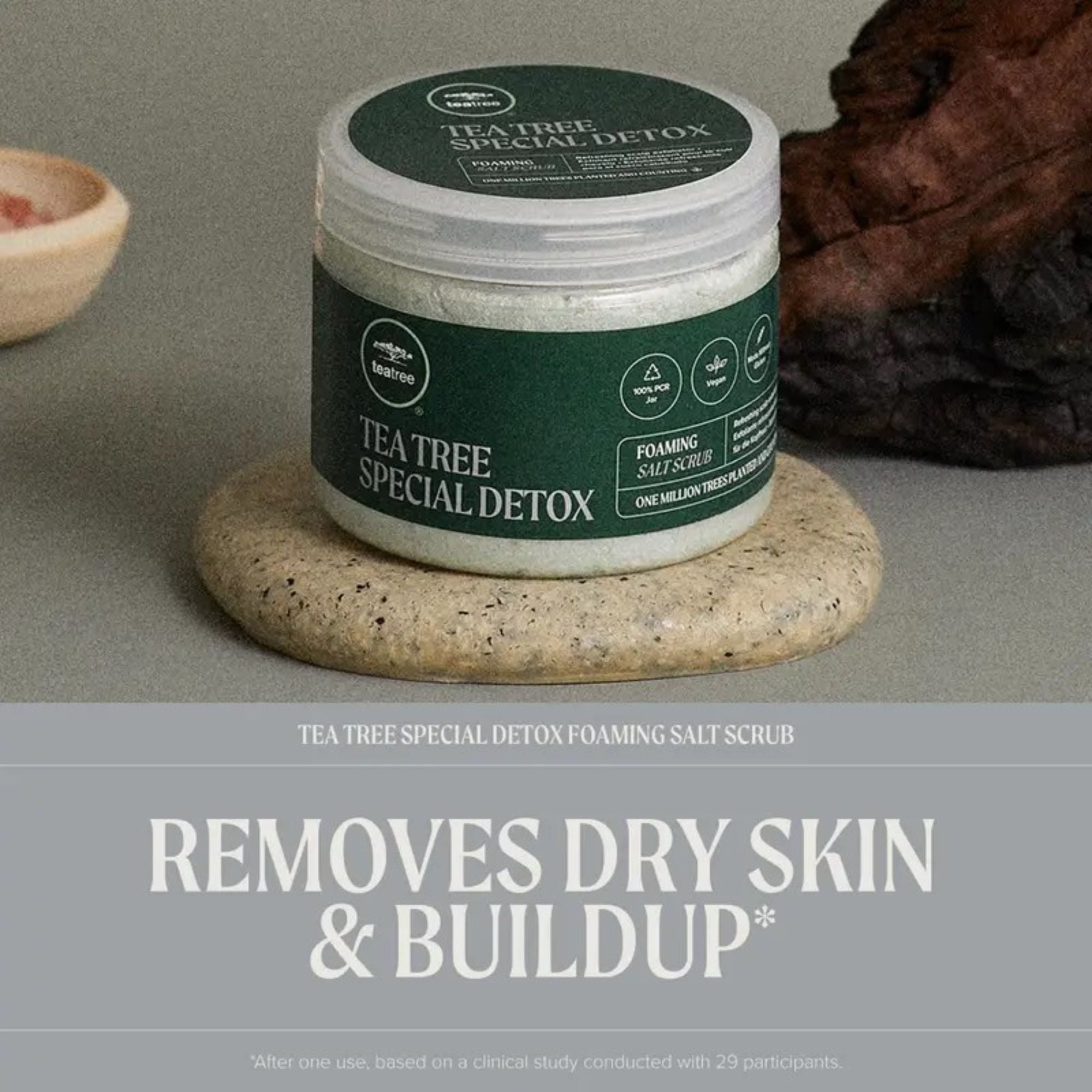 Tea Tree Special Detox Foaming Salt Scrub 184g