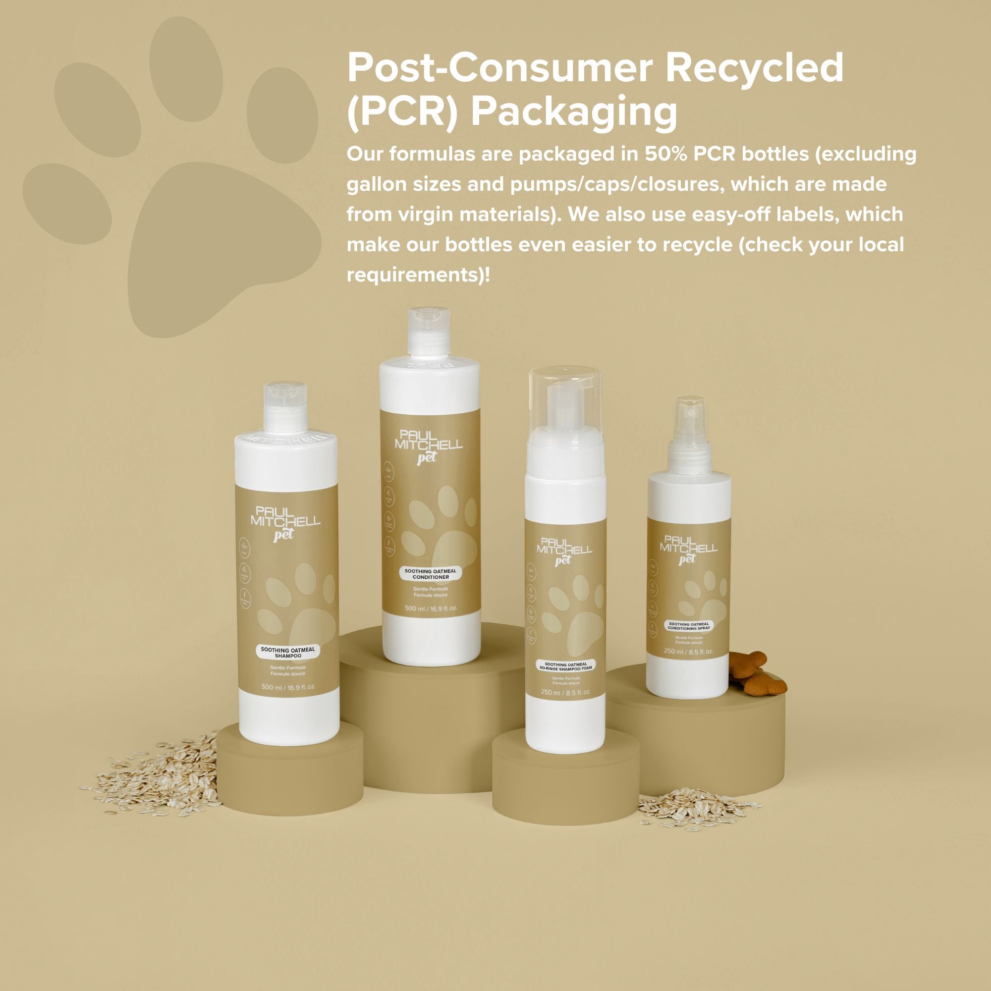 PM Pet Soothing Oatmeal No-Rinse Shampoo Foam-250ml