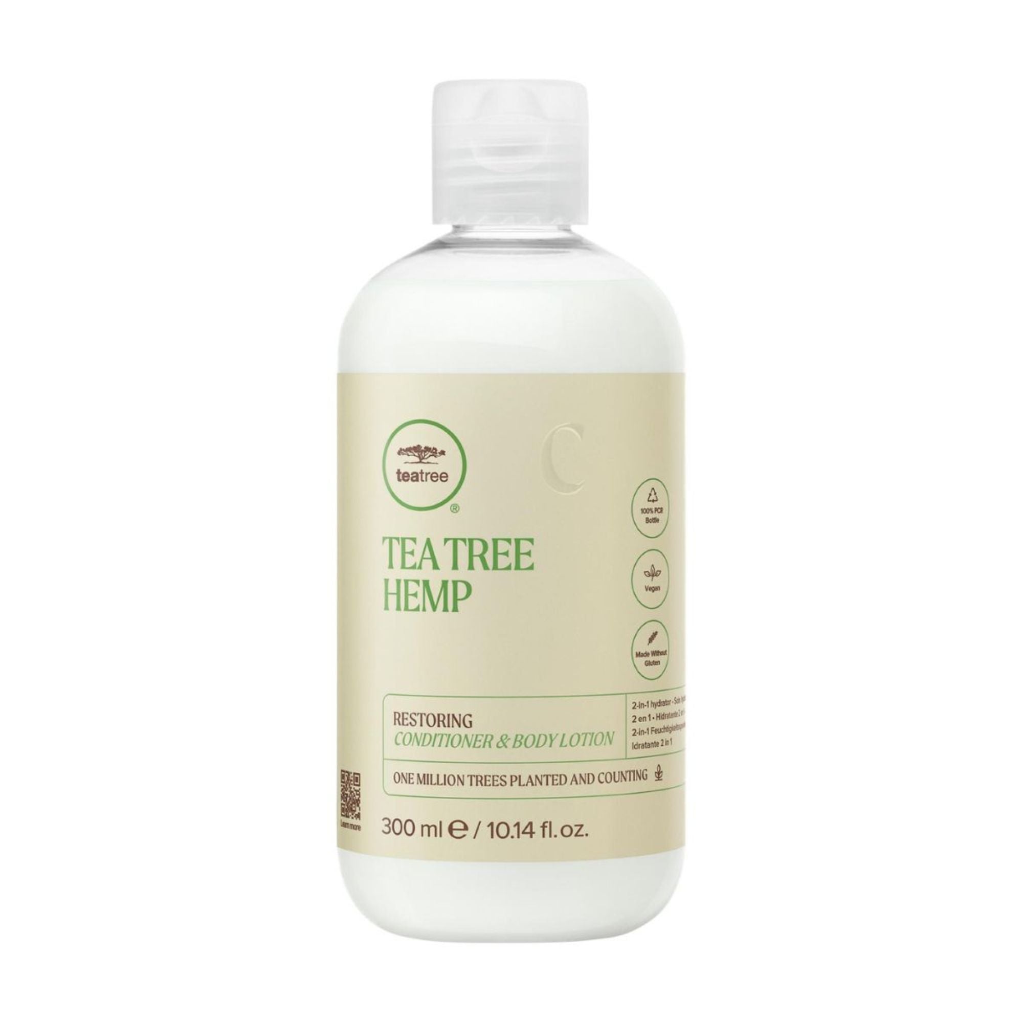Tea Tree Hemp Restoring Conditioner & Body Lotion 300ml