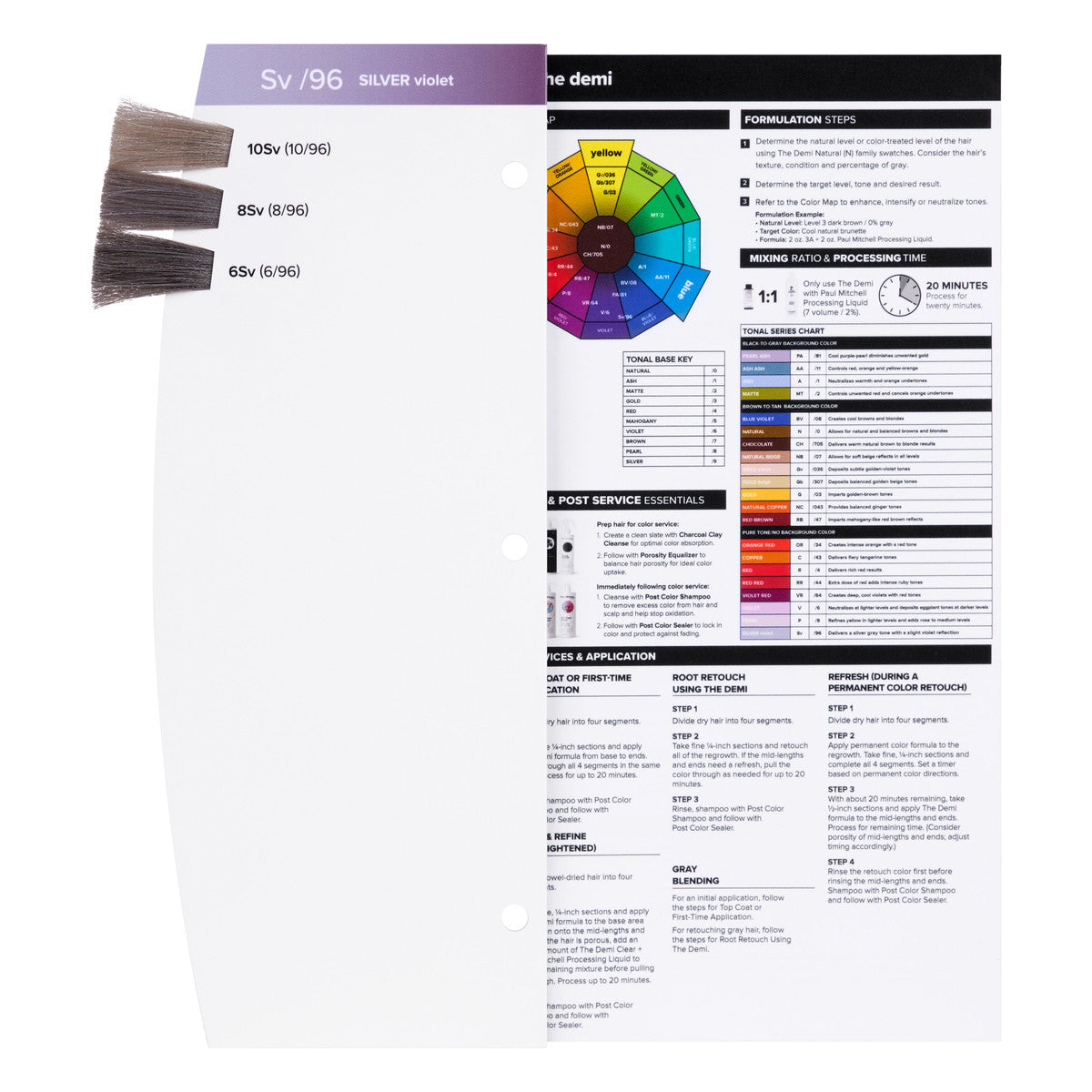 Insert-Swatch Book Page-The Demi Silver Violet_SV