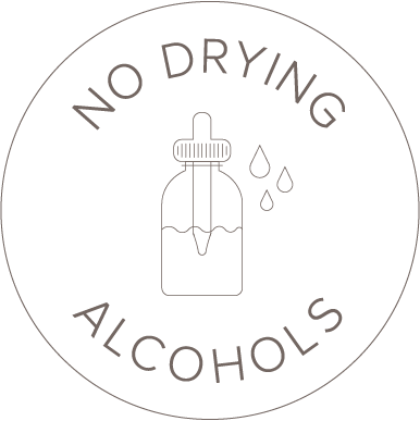 No drying alcohols