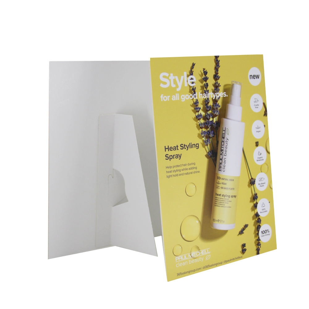 Clean Beauty Strut Card Heat Styling Spray