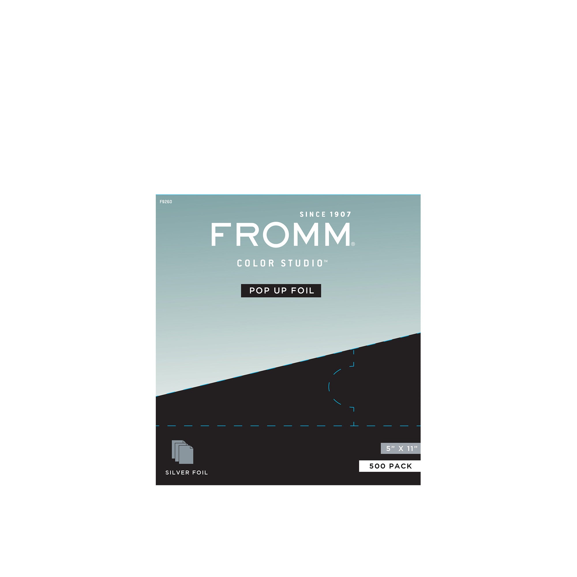 FROMM Pop Up Foil 12.7X27.9CM Silver 500PK